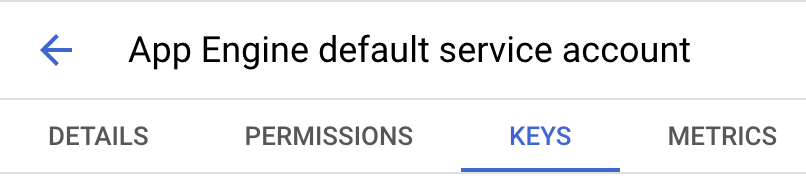 service-account-keys